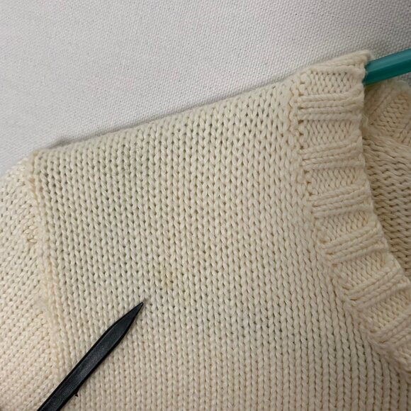 Polo Ralph Lauren USA American Flag RL Sweater Women's size Small Made in USA - Picture 7 of 14